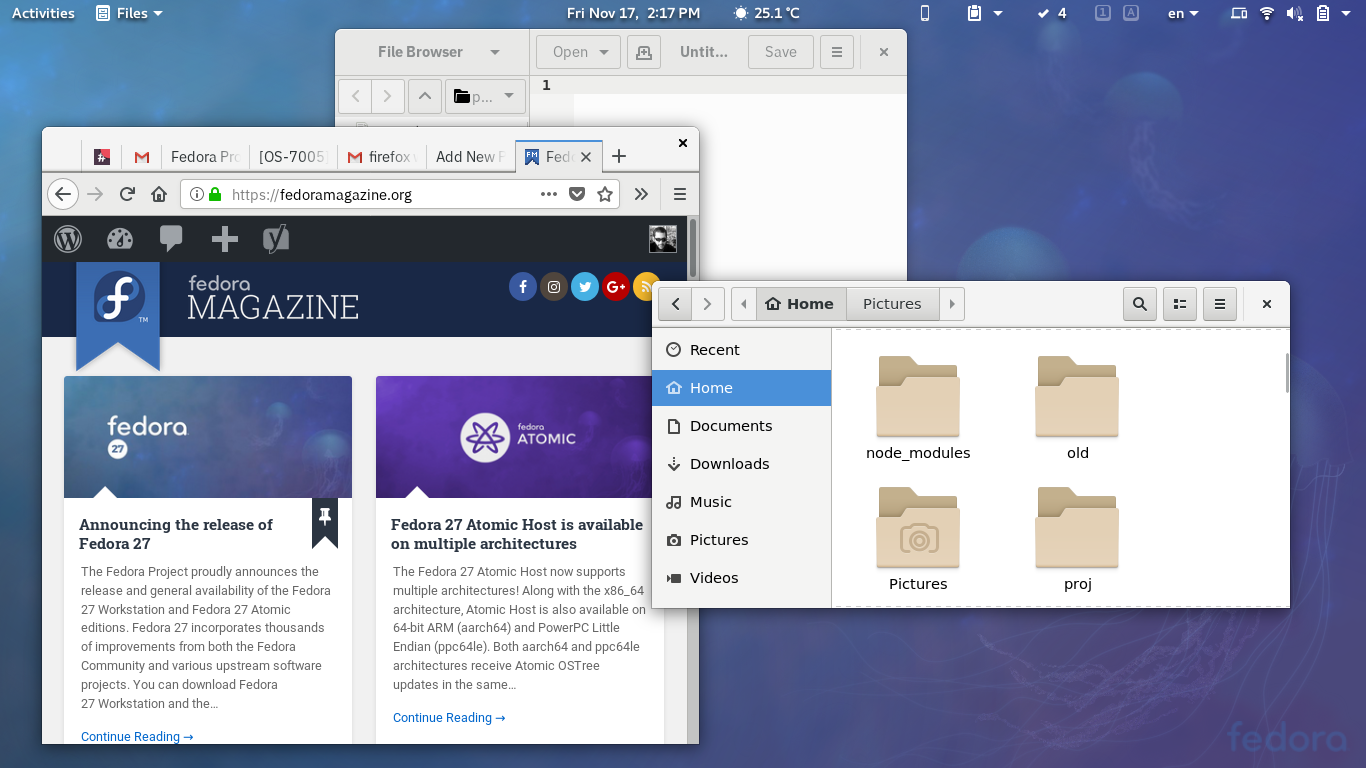 带客户端装饰的 Firefox 看起来更像 GNOME 原生应用